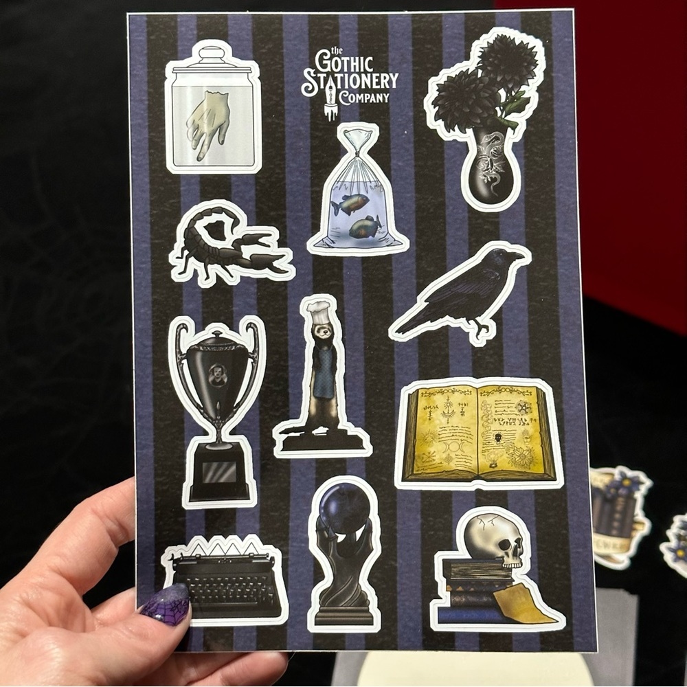 The Gothic Stationary Company Dark Academia Set - Picture 7 of 15